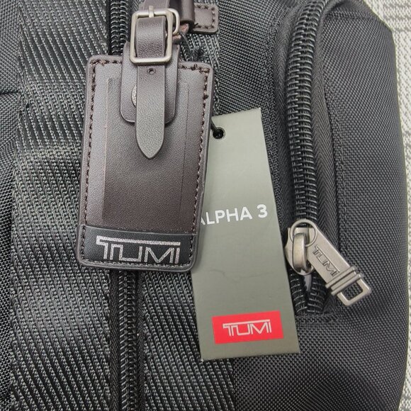 NWT Tumi Alpha Bravo Monterey Black Anti-Theft Sling | Tactical Crossbody Bag - Picture 7 of 10